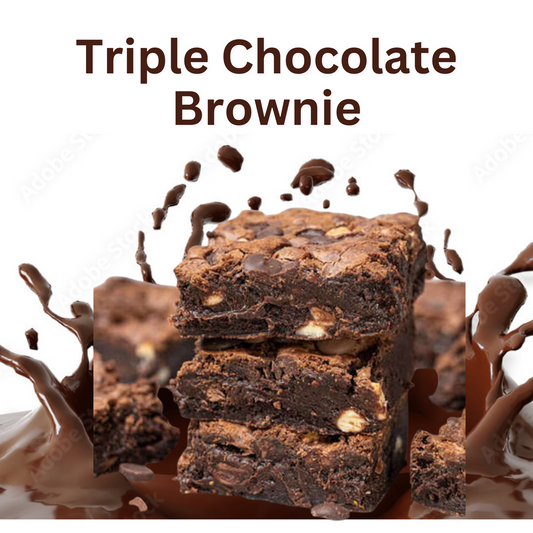 Triple Chocolate Brownie